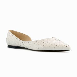 Nine West Amore d'Orsay Flats - White - Ireland (WR0958736)